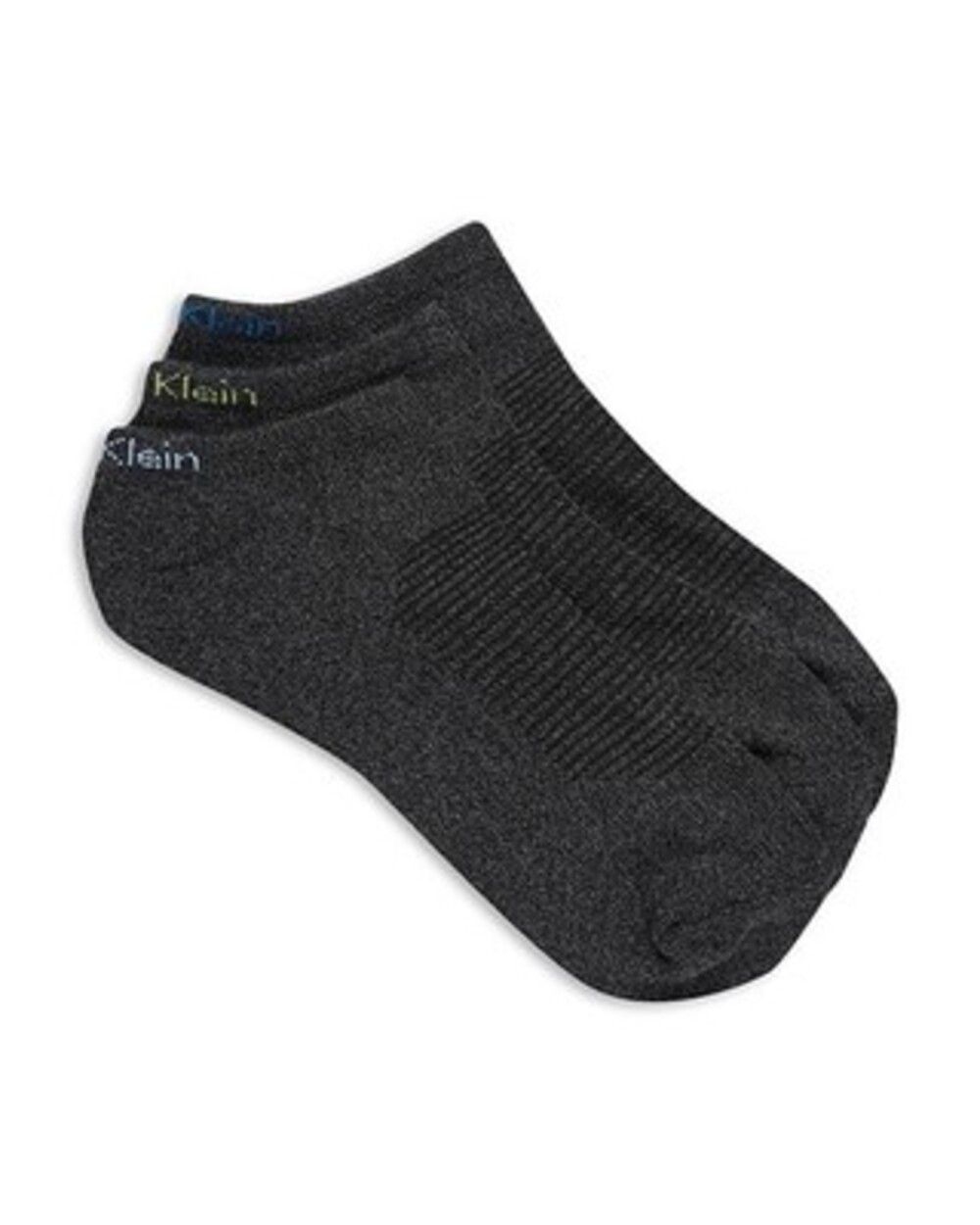 Calvin Klein Cushioned No Show Socks Men's One Size Black - Pack of 3